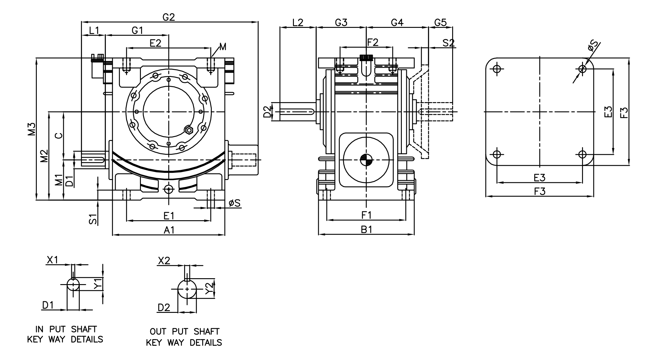 guh-type-worm-gear-unit